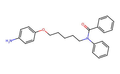 Benzanilide, N-(5-(p-aminophenoxy)pentyl)- 102955-75-9